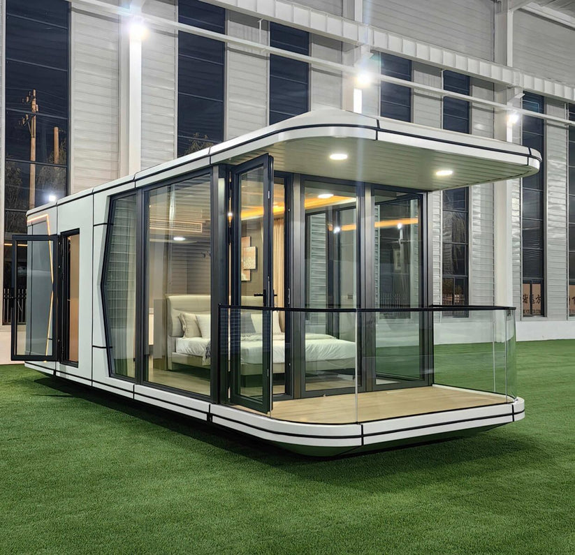 CASA DE LUXO PRÉ-FABRICADA EM CONTENTORES