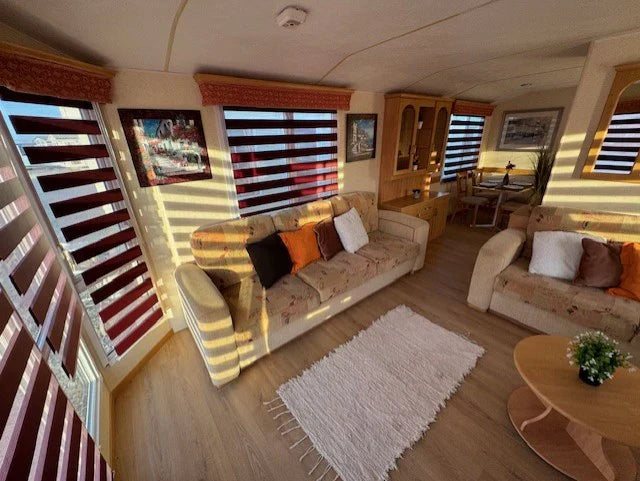 CASA MÓVIL ATLAS AMETHYST 2 DORMITORIOS (11M X 4MT)