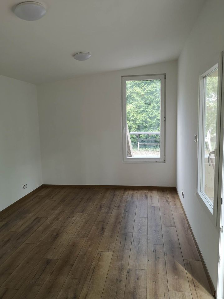 Casa móvel preparada para o inverno