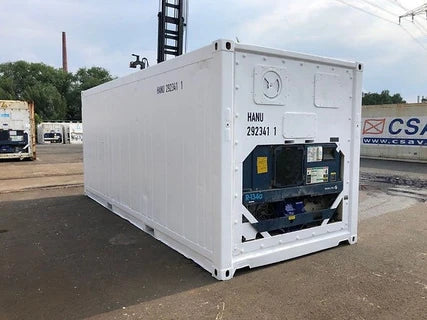 NOVO RECIPIENTE REFRIGERADO DE 20′, RECÉM PINTADO (IVA INCLUÍDO)