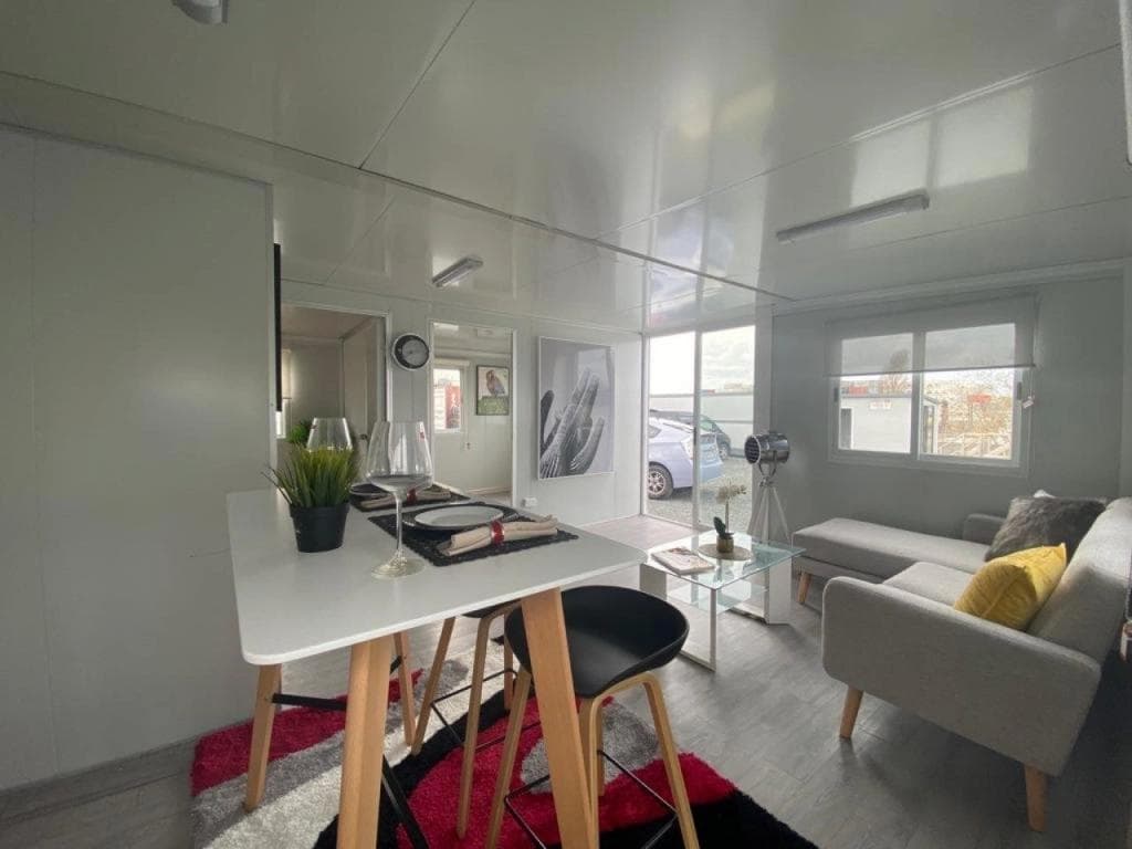 Unidade de 2 quartos 33m²