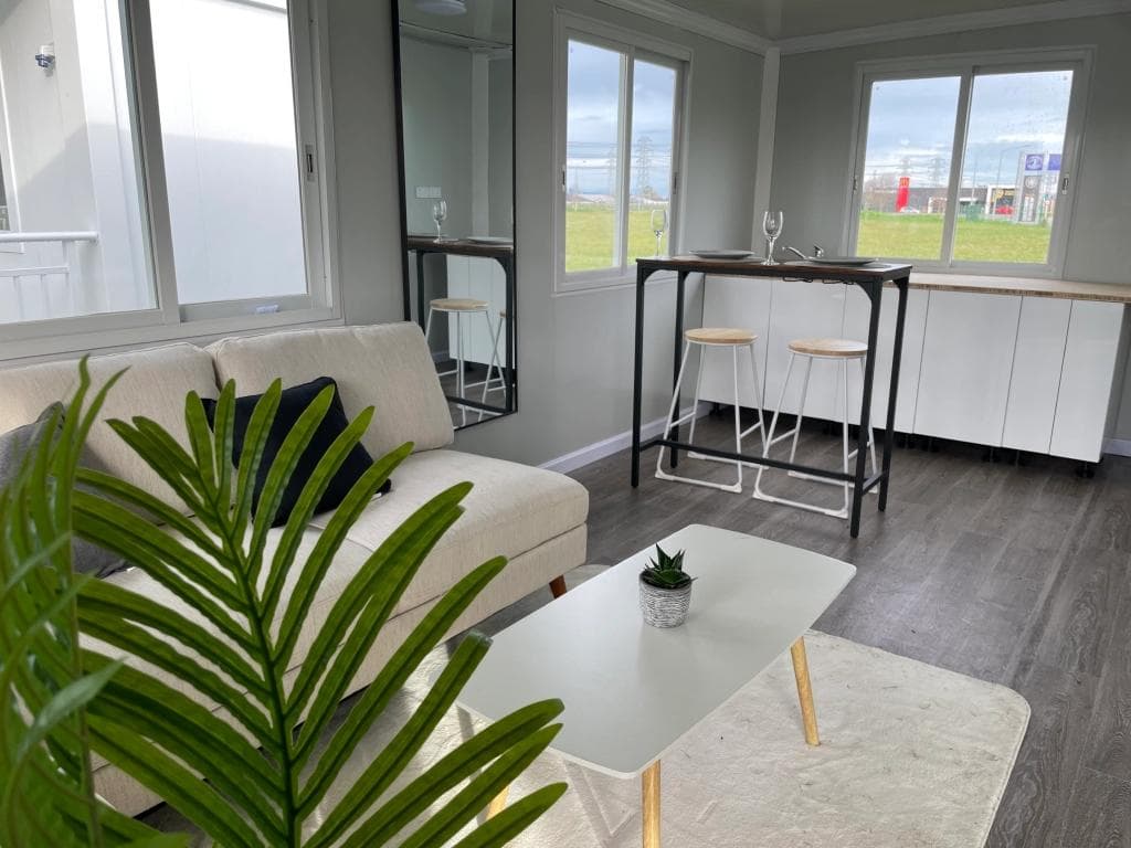 Unidade de 2 quartos 33m²