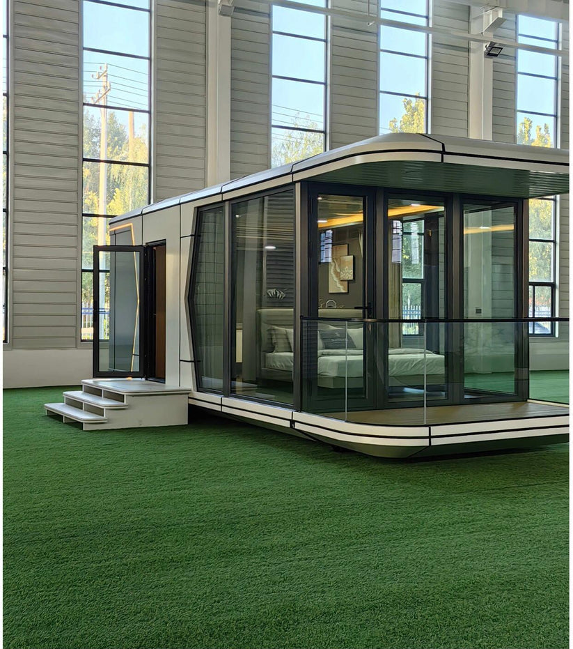 CASA DE LUXO PRÉ-FABRICADA EM CONTENTORES