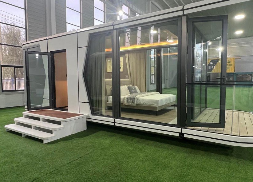 CASA DE LUXO PRÉ-FABRICADA EM CONTENTORES