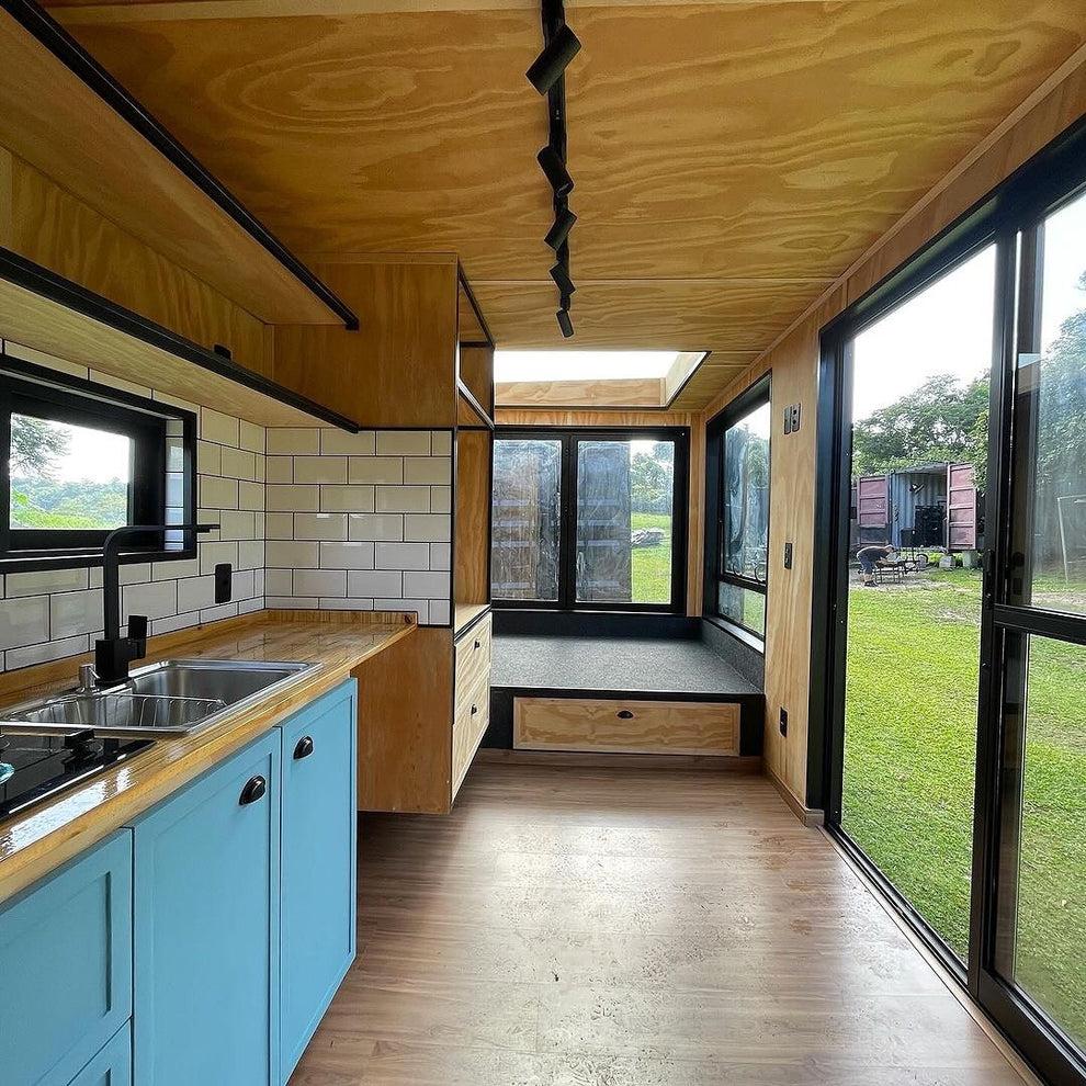 Recipiente marítimo de escritório de 20 pés