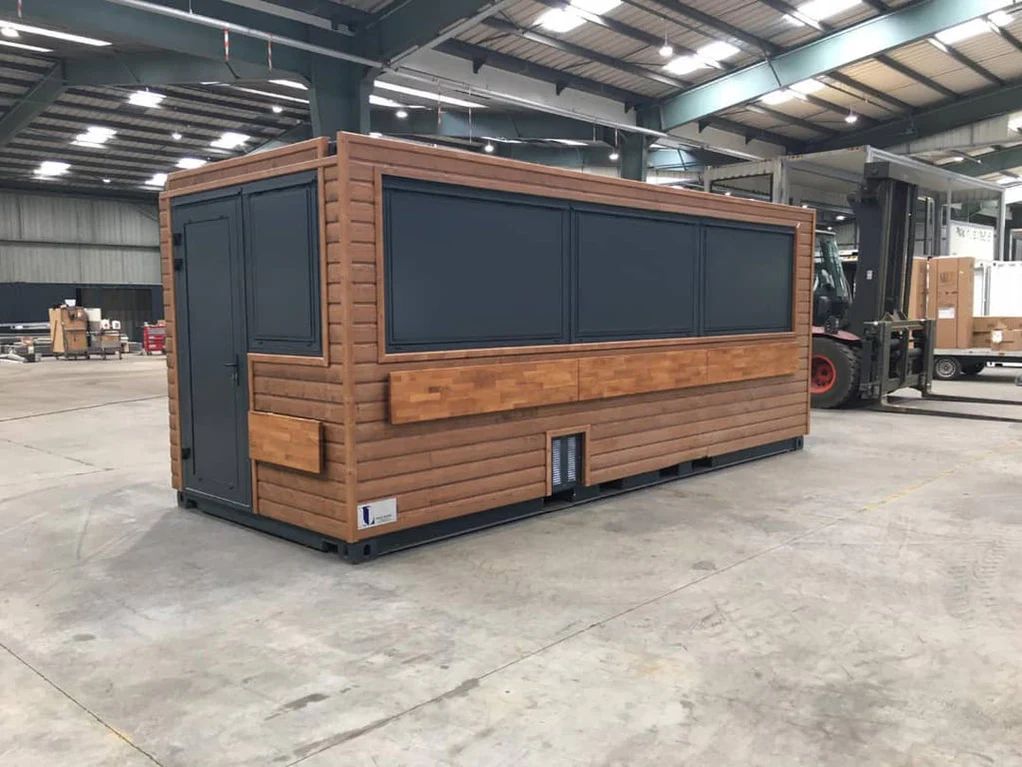 CONTENEDOR CAFETERÍA DE 20 PIES