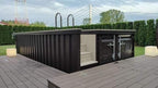 Piscina de contêineres de 20 pés