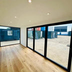 Escritório de Jardim 20x8ft CONVERSÃO DE RECIPIENTE DE TRANSPORTE PERSONALIZADO | Edifício Portátil