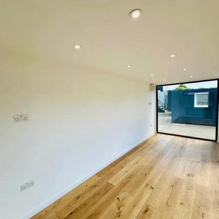 Escritório de Jardim 20x8ft CONVERSÃO DE RECIPIENTE DE TRANSPORTE PERSONALIZADO | Edifício Portátil