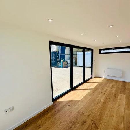 Escritório de Jardim 20x8ft CONVERSÃO DE RECIPIENTE DE TRANSPORTE PERSONALIZADO | Edifício Portátil