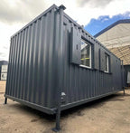 Escritório, Cantina, Banheiro | Gerador 10KVA | Não 944 Bem-estar estático | 24x9Ft | Cabine antivandalismo