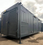 Escritório, Cantina, Banheiro | Gerador 10KVA | Não 944 Bem-estar estático | 24x9Ft | Cabine antivandalismo
