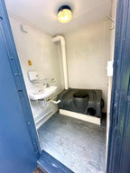 Escritório, Cantina, Banheiro | Gerador 10KVA | Não 944 Bem-estar estático | 24x9Ft | Cabine antivandalismo