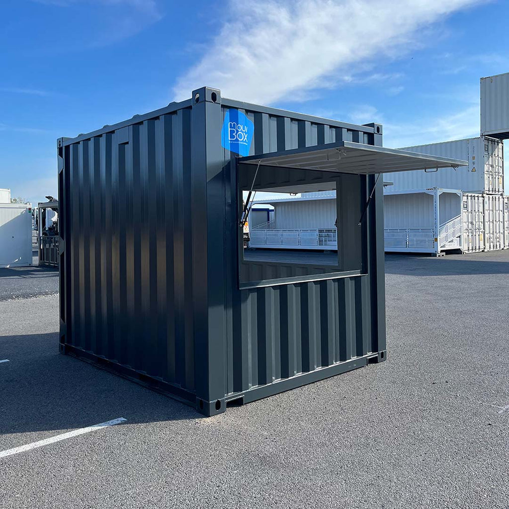 Contêiner Marítimo 10 Pés HC Escritório