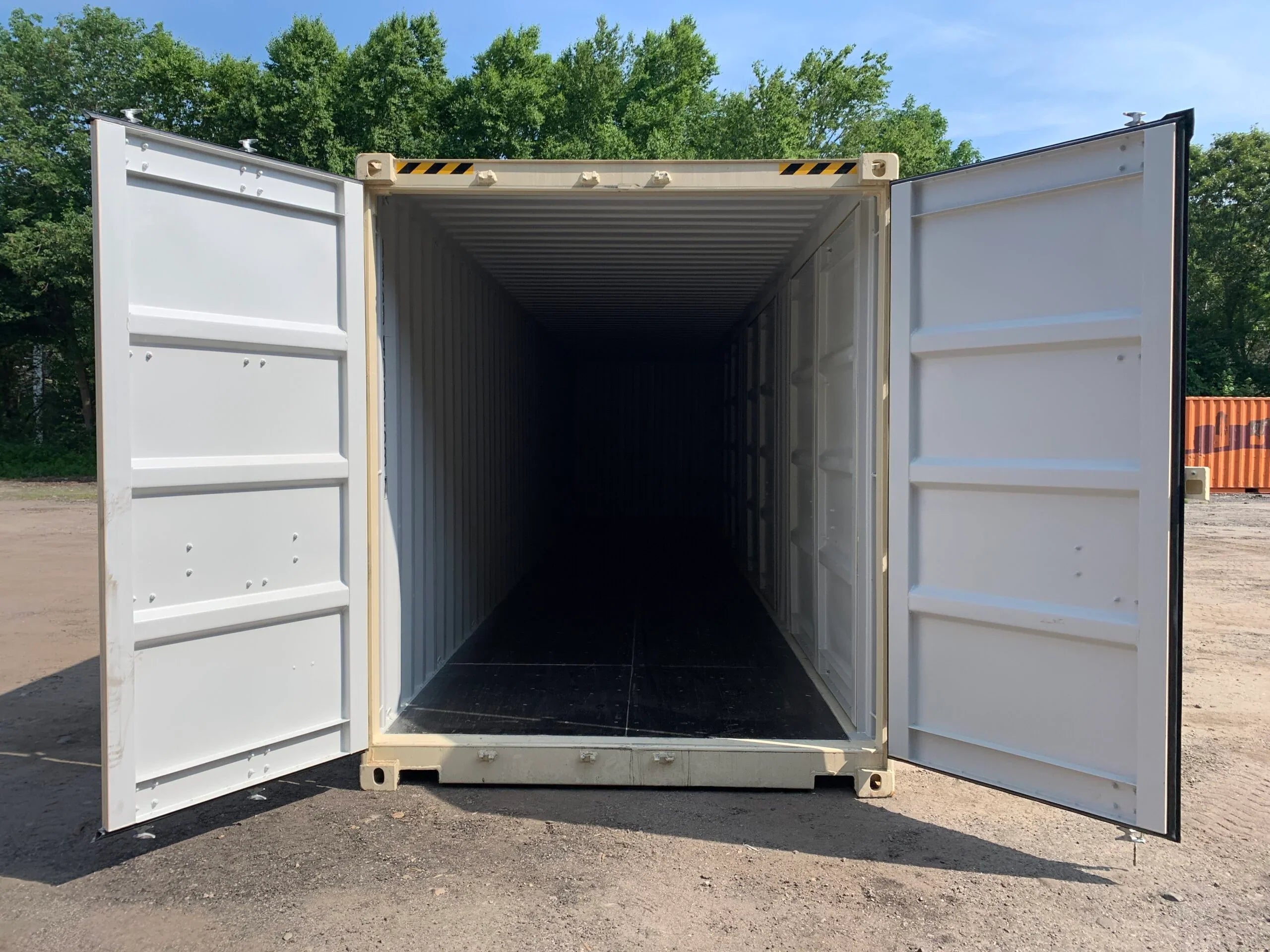 Nuevo *Cubo alto**CUATRO PUERTAS ABIERTAS LATERALES** Contenedor de transporte/almacenaje - Estanco al viento y al agua - BEIGE