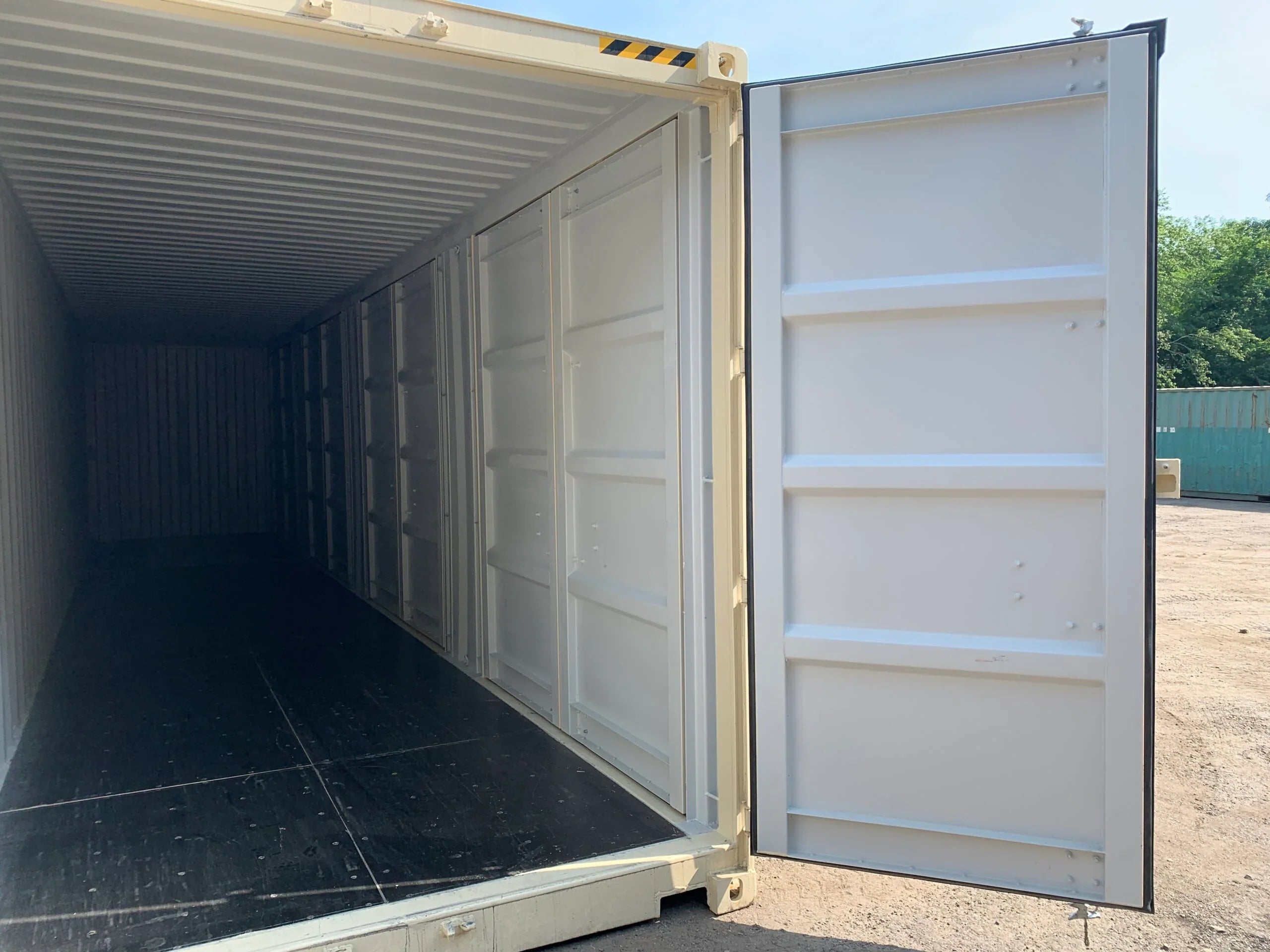 Nuevo *Cubo alto**CUATRO PUERTAS ABIERTAS LATERALES** Contenedor de transporte/almacenaje - Estanco al viento y al agua - BEIGE