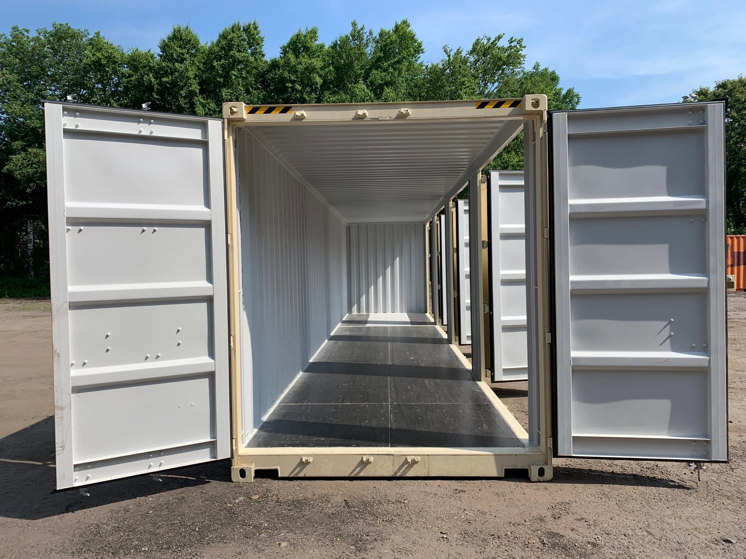 Nuevo *Cubo alto**CUATRO PUERTAS ABIERTAS LATERALES** Contenedor de transporte/almacenaje - Estanco al viento y al agua - BEIGE