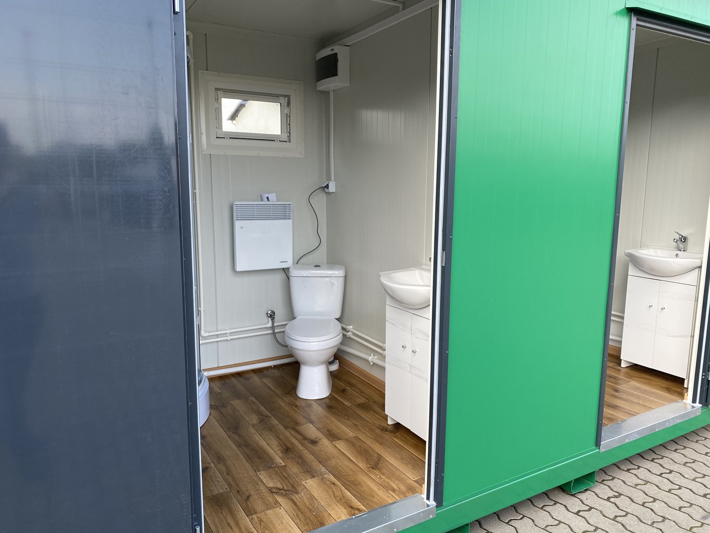 Contentor de duche 4x2M - aluguer, compra/arrendamento possível