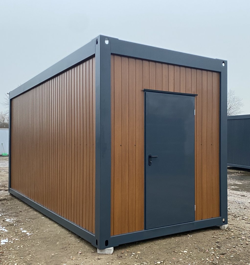 Contentor de escritório empilhável premium 6,00 x 2,43 m