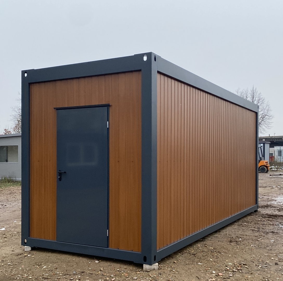 Contentor de escritório empilhável premium 6,00 x 2,43 m