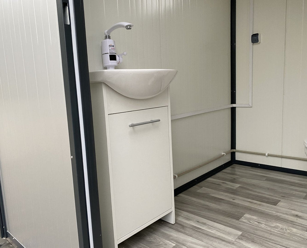 Contentor sanitário duplo 3,00 x 2,00m