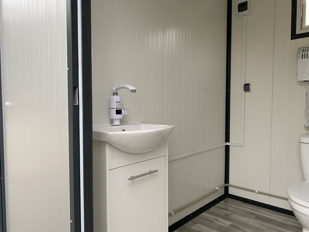 Contentor sanitário duplo 3,00 x 2,00m