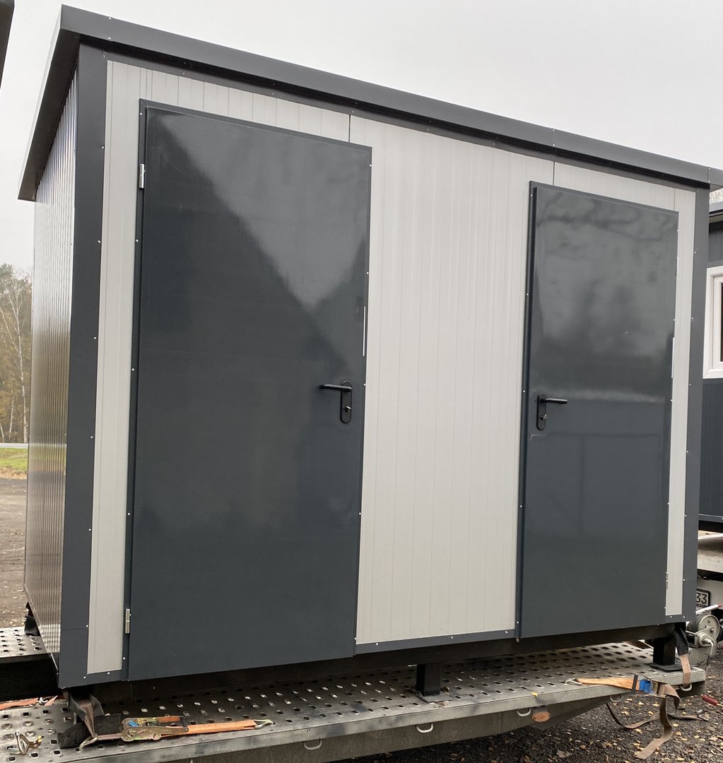 Contentor sanitário duplo 3,00 x 2,00m