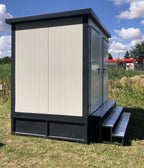 Contentor sanitário - sanita + duche + cisterna