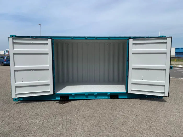 NOVO RECIPIENTE MARÍTIMO 20 PÉS COM LATERAIS ABERTAS (IVA INCLUÍDO)