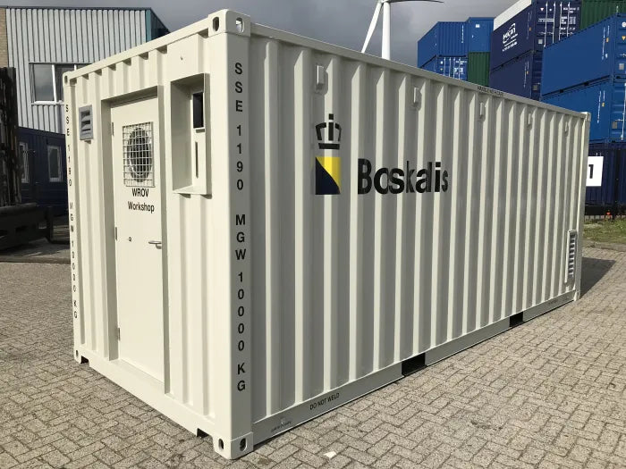 CONTÊINER MARÍTIMO MODIFICADO DE 20 PÉS (IVA INCLUÍDO)