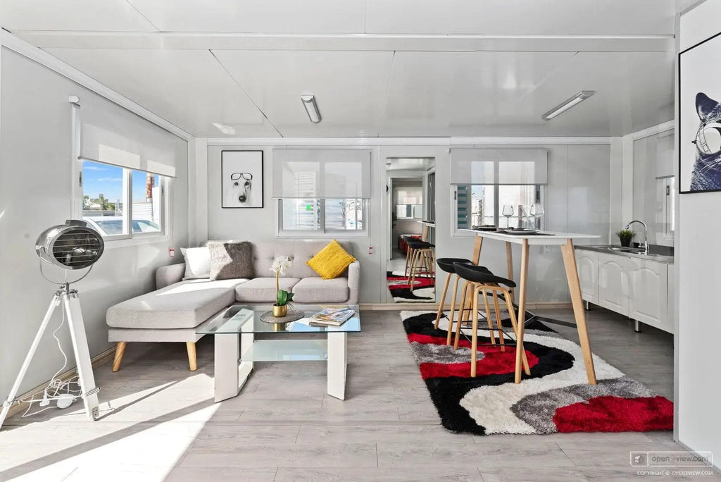 Unidade de 2 quartos 33m²