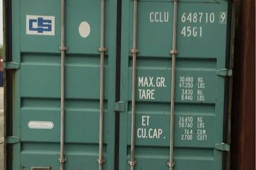 RECIPIENTES MARÍTIMOS DE 40 PÉS HC USADOS (IVA INCLUÍDO)