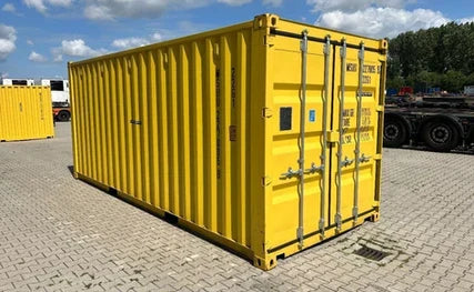 CONTÊINER MARÍTIMO 20 PÉS PRIMEIRA VIAGEM DV 8'6′′ USADO (IVA INCLUÍDO)