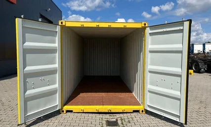 CONTÊINER MARÍTIMO 20 PÉS PRIMEIRA VIAGEM DV 8'6′′ USADO (IVA INCLUÍDO)