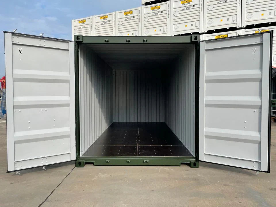 NOVO RECIPIENTE MARÍTIMO DE 20 PÉS (IVA INCLUÍDO)