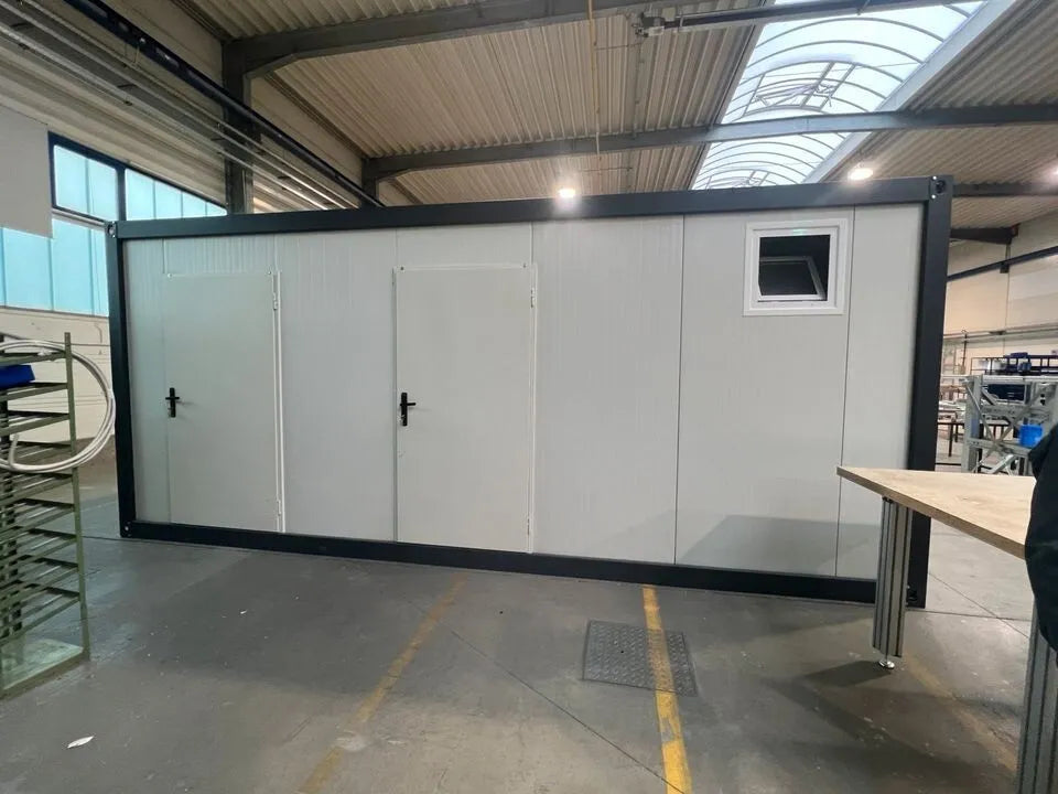 Contentor sanitário: Villex Sanitary Plus Cube Branco 6,0 x 2,4 x 2,6 m