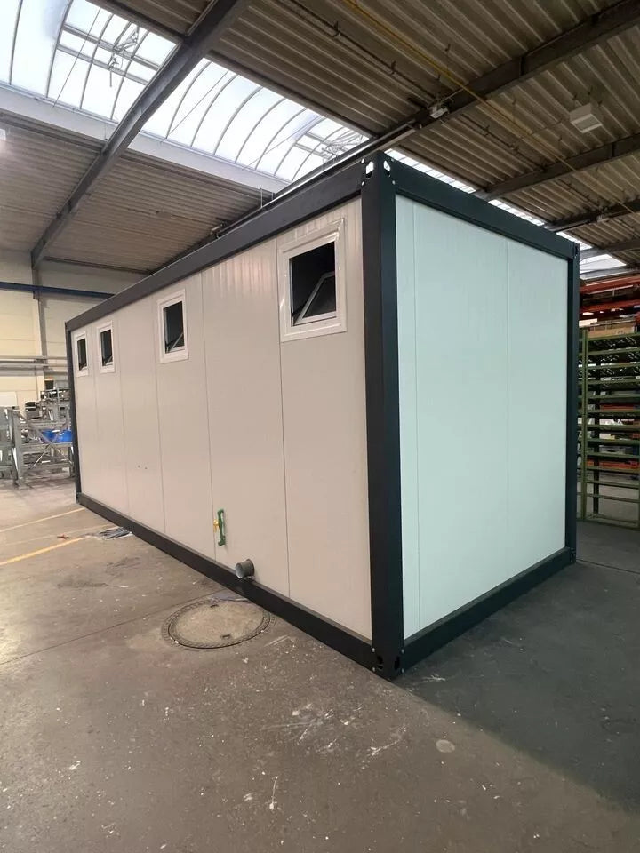 Contentor sanitário: Villex Sanitary Plus Cube Branco 6,0 x 2,4 x 2,6 m