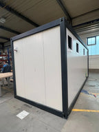 Contentor sanitário: Villex Sanitary Plus Cube Branco 6,0 x 2,4 x 2,6 m