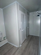 Contentor sanitário: Villex Sanitary Plus Cube Branco 6,0 x 2,4 x 2,6 m