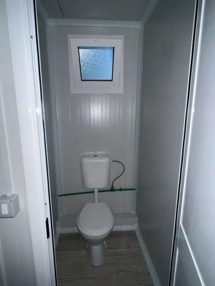 Contentor sanitário: Villex Sanitary Plus Cube Branco 6,0 x 2,4 x 2,6 m