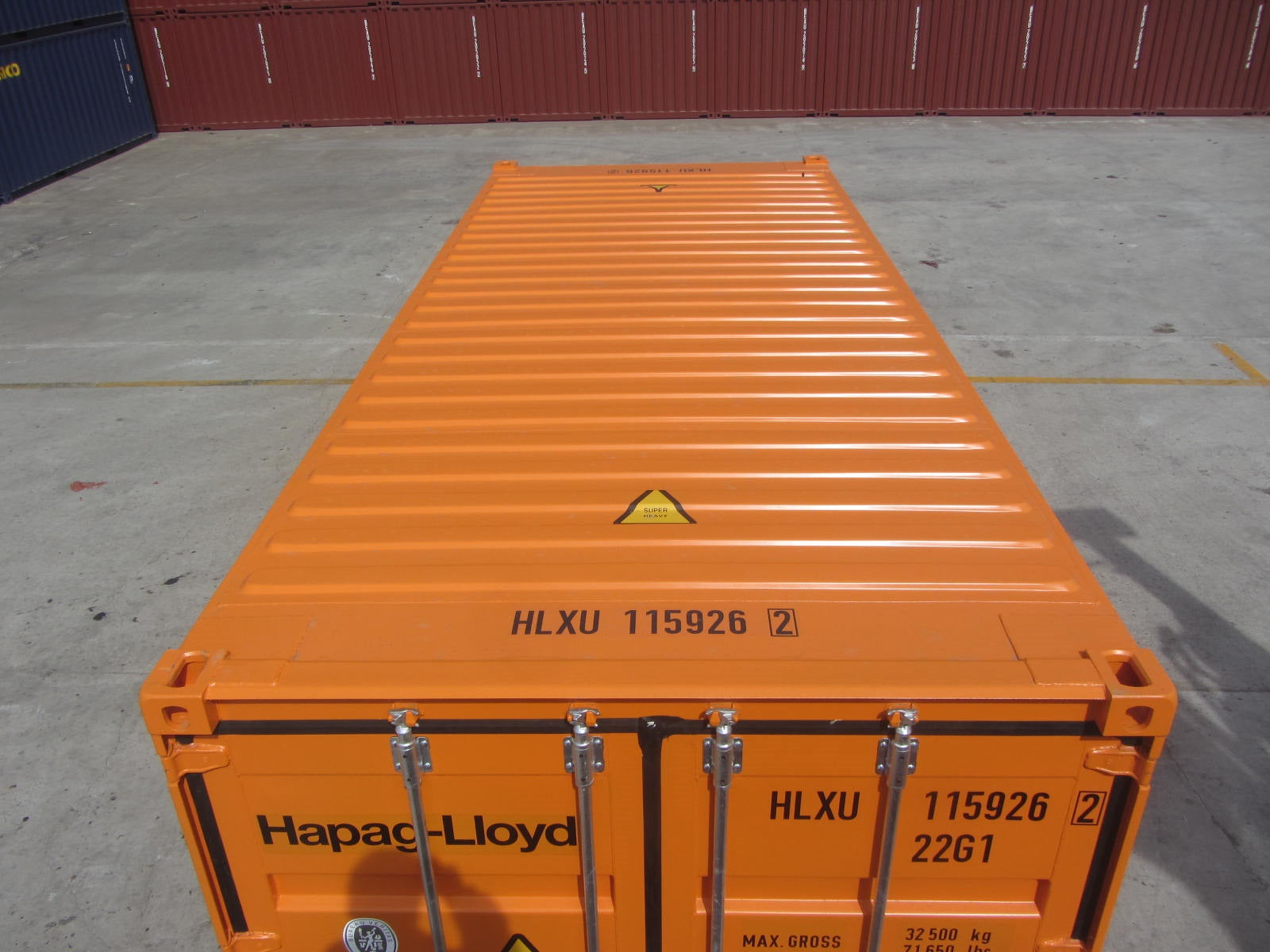 NOVO RECIPIENTE MARÍTIMO 20 PÉS (IVA INCLUÍDO)